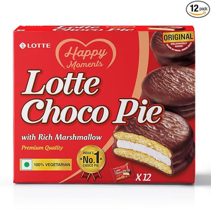 Lotte Choco Pie (Pack Of 12)