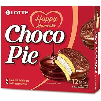 Lotte Choco Pie (Pack Of 12)