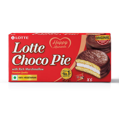 Lotte Choco Pie (Pack Of 12)